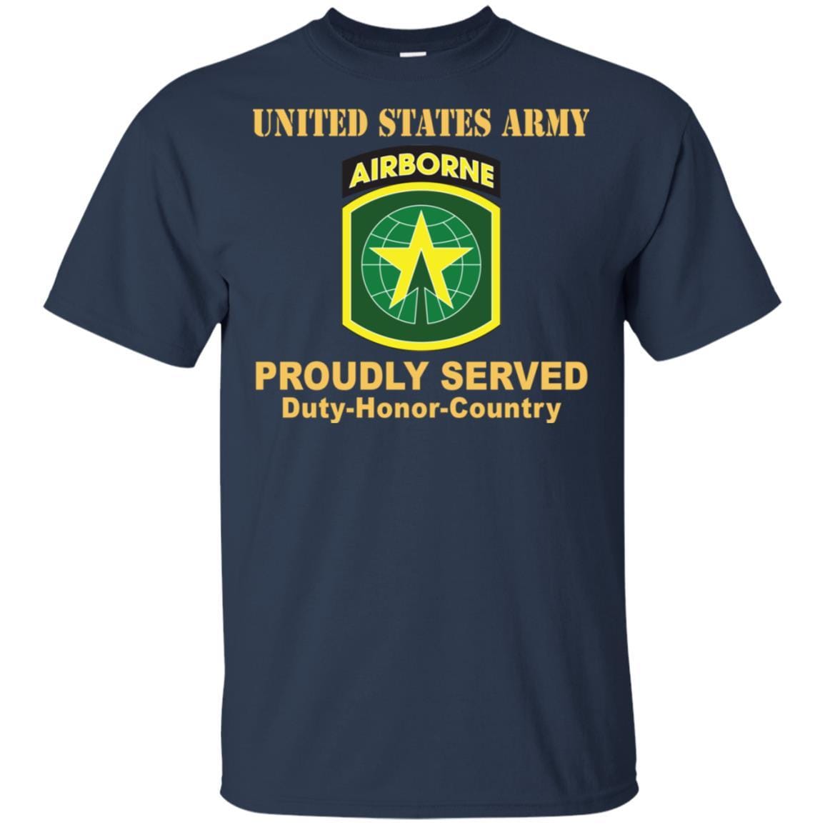 US ARMY 16TH MILITARY POLICE BRIGADE- Proudly Served T-Shirt On Front For Men-TShirt-Army-Veterans Nation