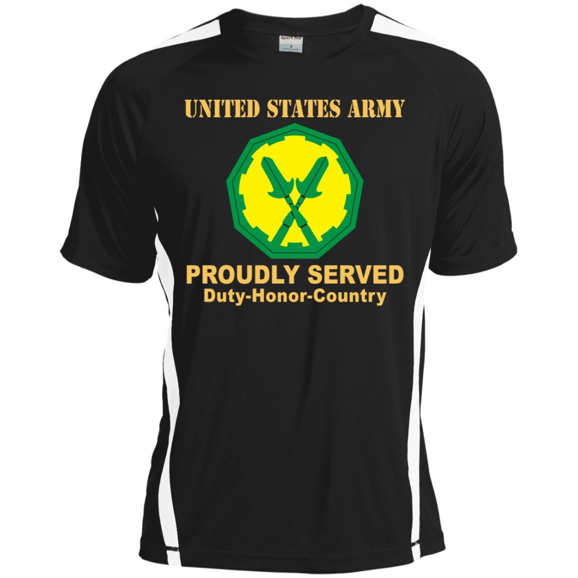 US ARMY 290TH MILITARY POLICE BRIGADE- Proudly Served T-Shirt On Front For Men-TShirt-Army-Veterans Nation