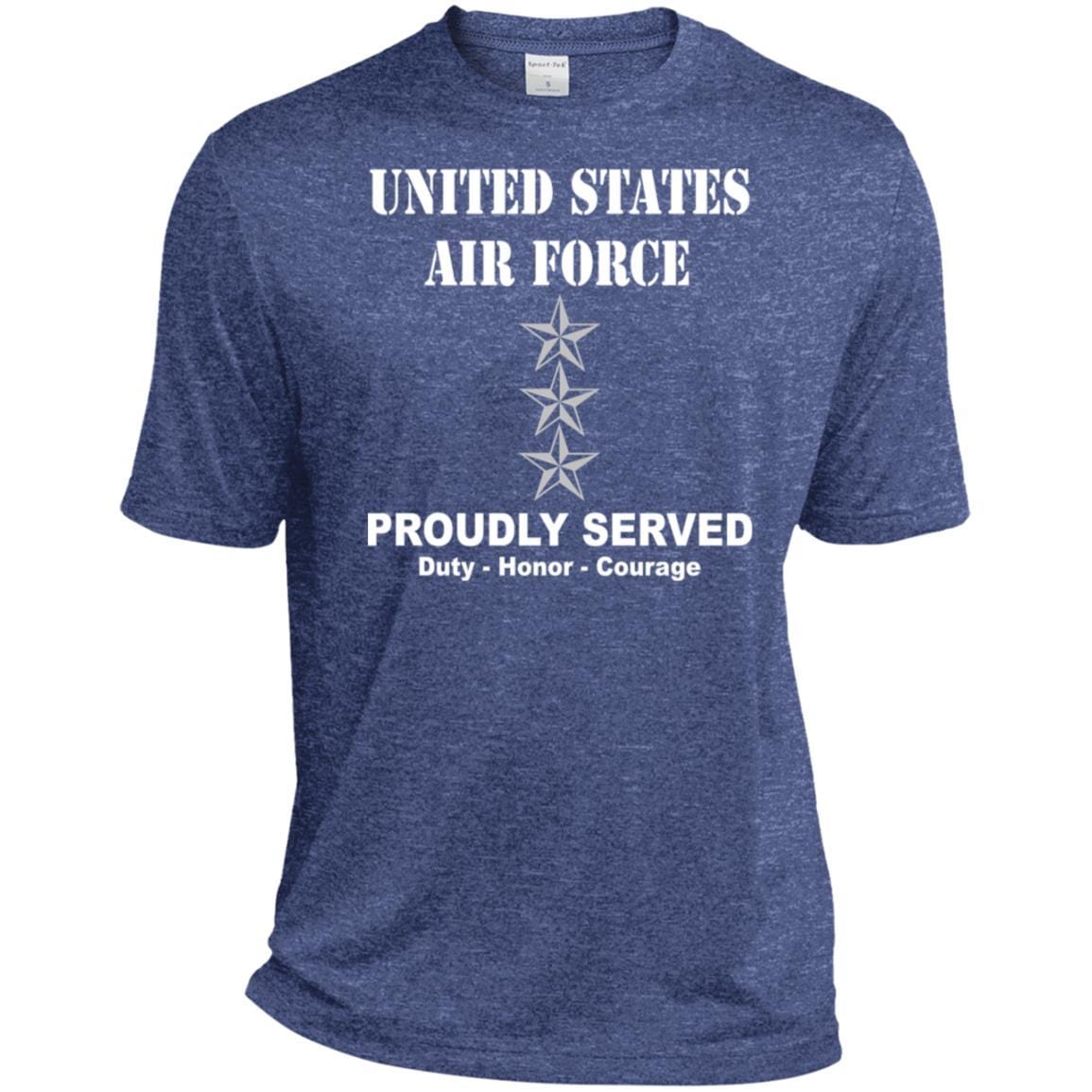 US Air Force O-9 Lieutenant General Lt Ge O9 General Officer Ranks T shirt Sport-Tek Tall Pullover Hoodie - T-Shirt-TShirt-USAF-Veterans Nation