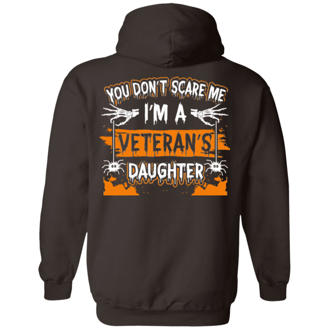 Military T-Shirt "Don't Scare Me I'm A Veteran's Daughter"-TShirt-General-Veterans Nation