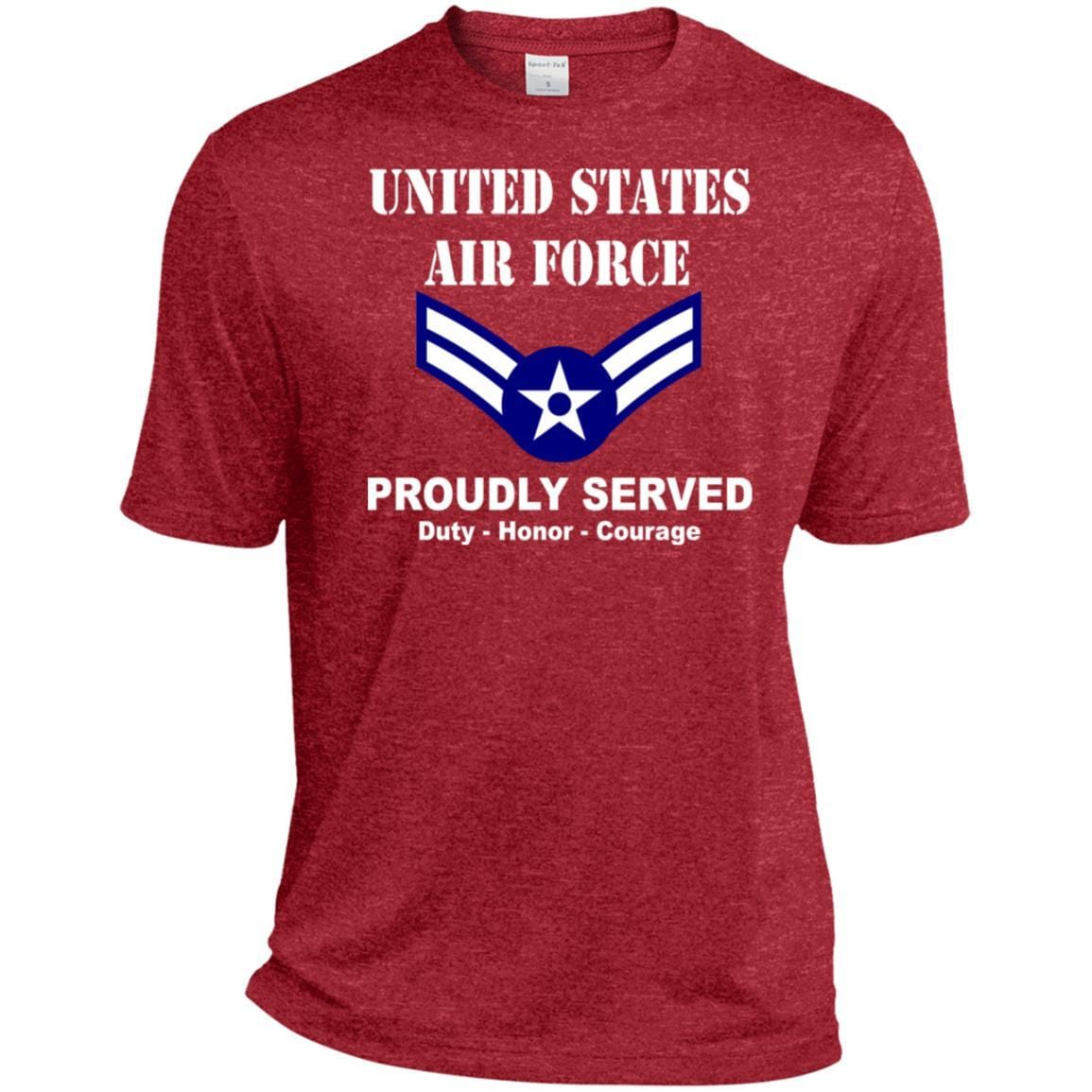 US Air Force E-3 Airman First Class A1C E3 Ranks Enlisted Airman T shirt Sport-Tek Tall Pullover Hoodie - T-Shirt-TShirt-USAF-Veterans Nation