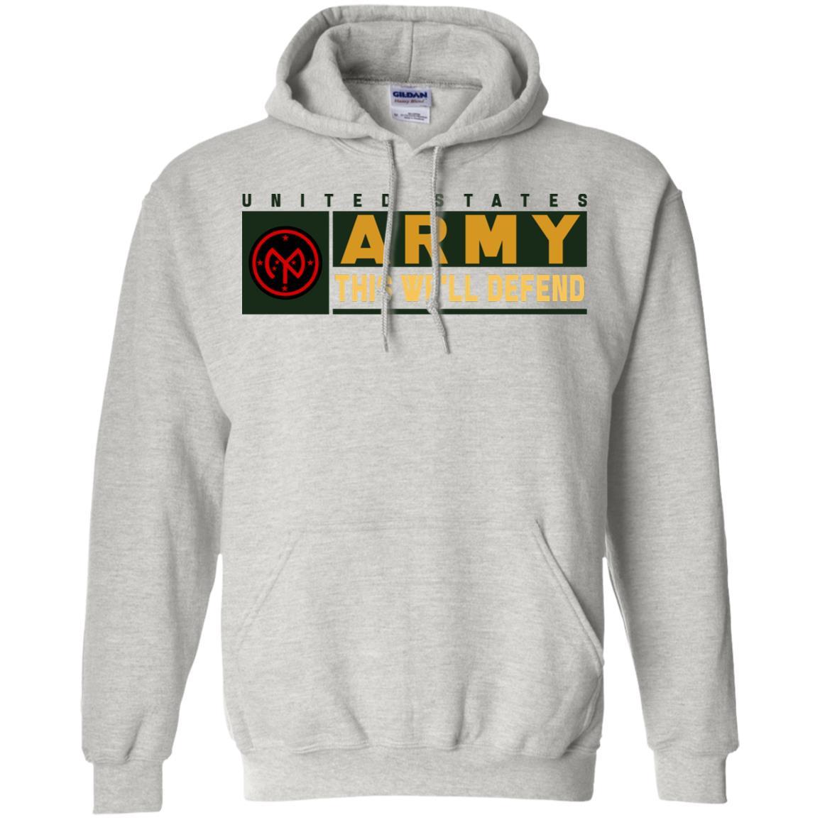 US Army 27TH INFANTRY BRIGADE COMBAT TEAM- This We'll Defend T-Shirt On Front For Men-TShirt-Army-Veterans Nation