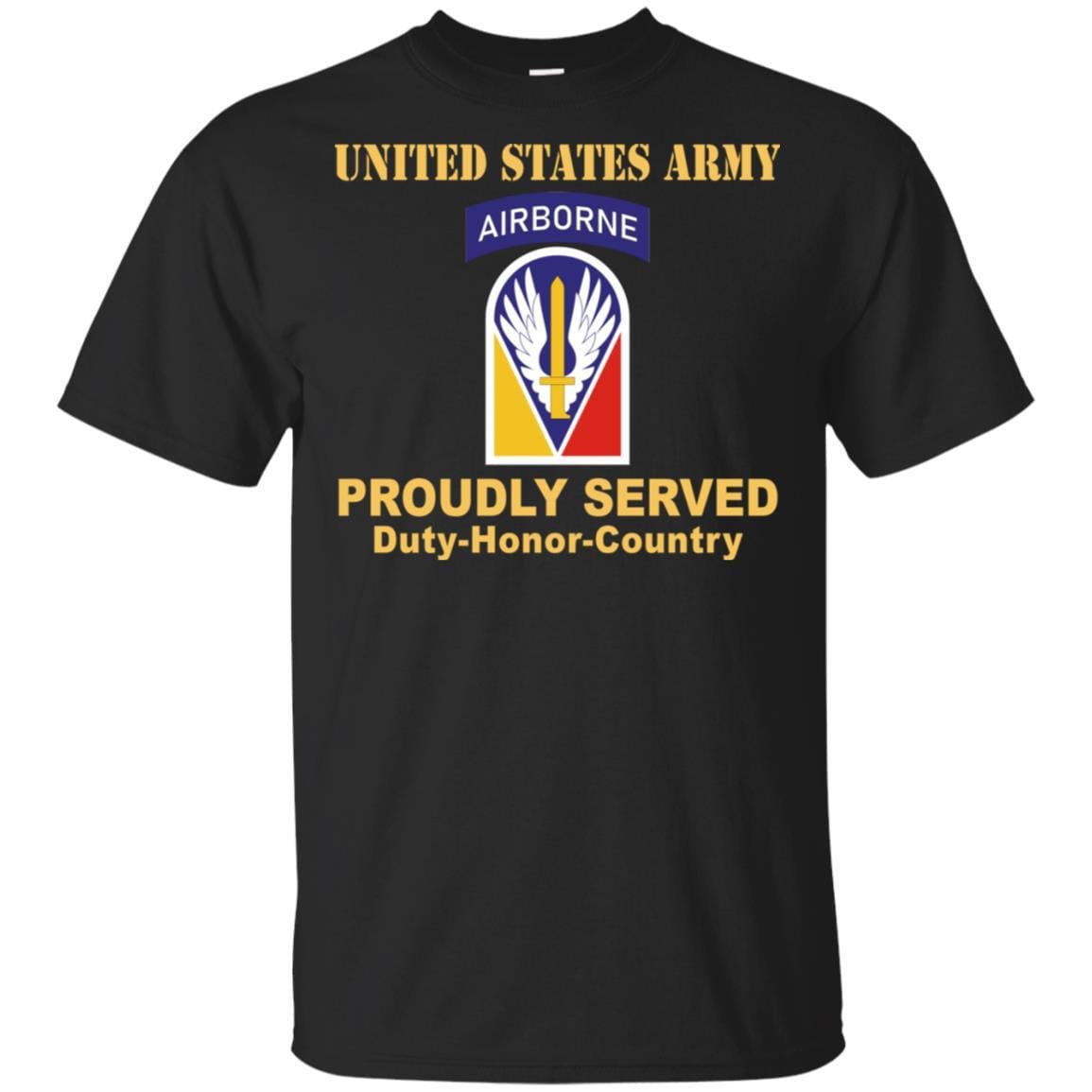 US ARMY CSIB JOINT READINESS TRAINING CENTER- Proudly Served T-Shirt On Front For Men-TShirt-Army-Veterans Nation