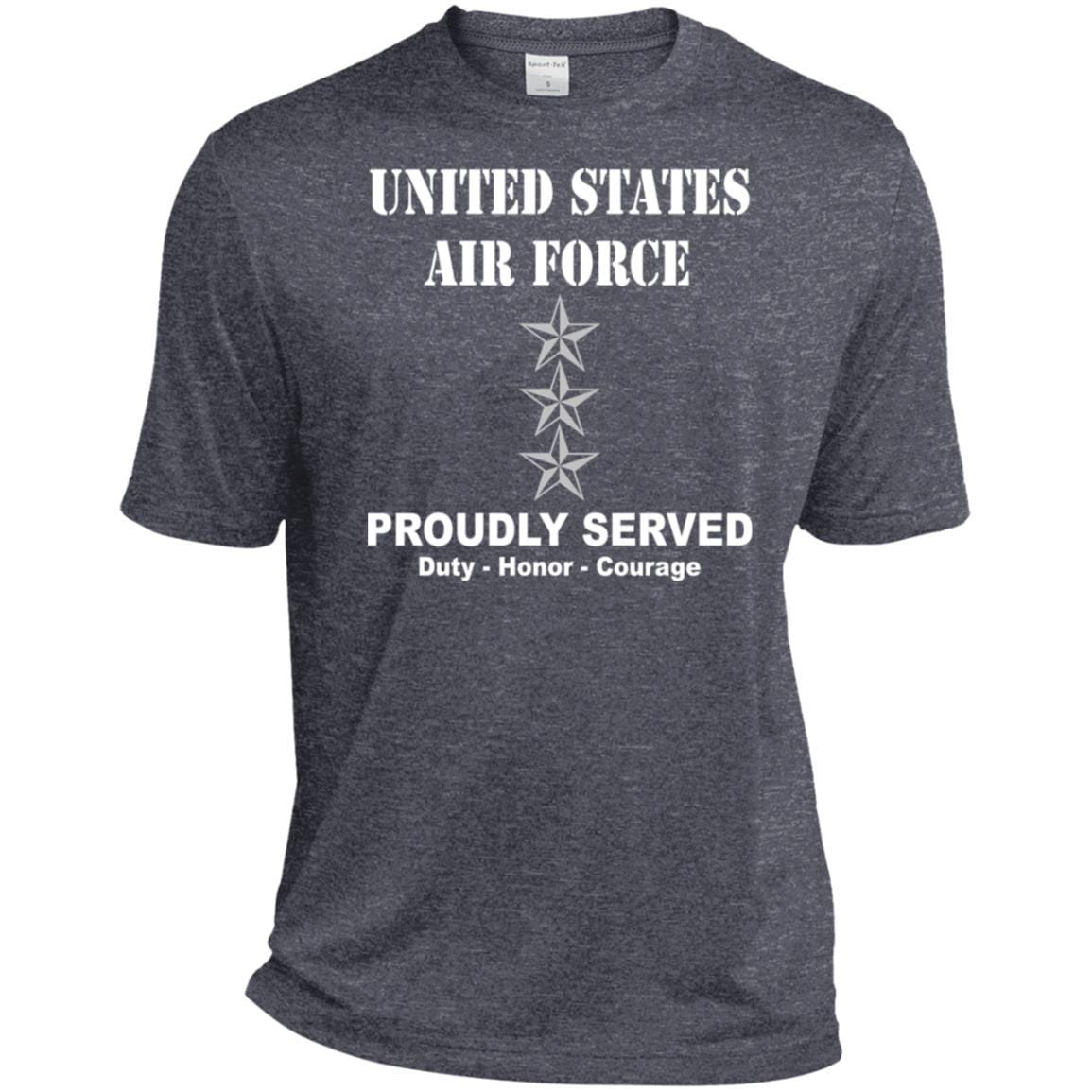 US Air Force O-9 Lieutenant General Lt Ge O9 General Officer Ranks T shirt Sport-Tek Tall Pullover Hoodie - T-Shirt-TShirt-USAF-Veterans Nation