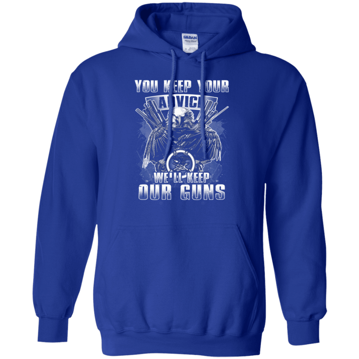 Military T-Shirt "KEEP OUR GUNS"-TShirt-General-Veterans Nation