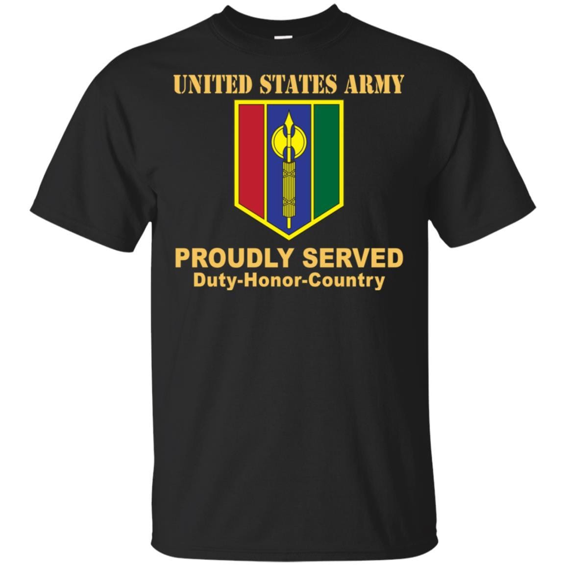 US ARMY 302 MANEUVER ENHANCEMENT BRIGADE- Proudly Served T-Shirt On Front For Men-TShirt-Army-Veterans Nation