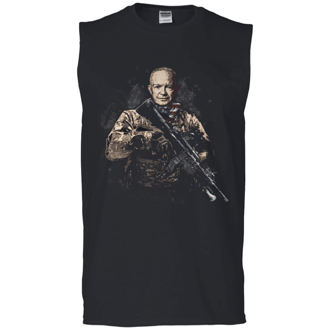 Military T-Shirt "Dwight Eisenhower Soldier Presidents"-TShirt-General-Veterans Nation