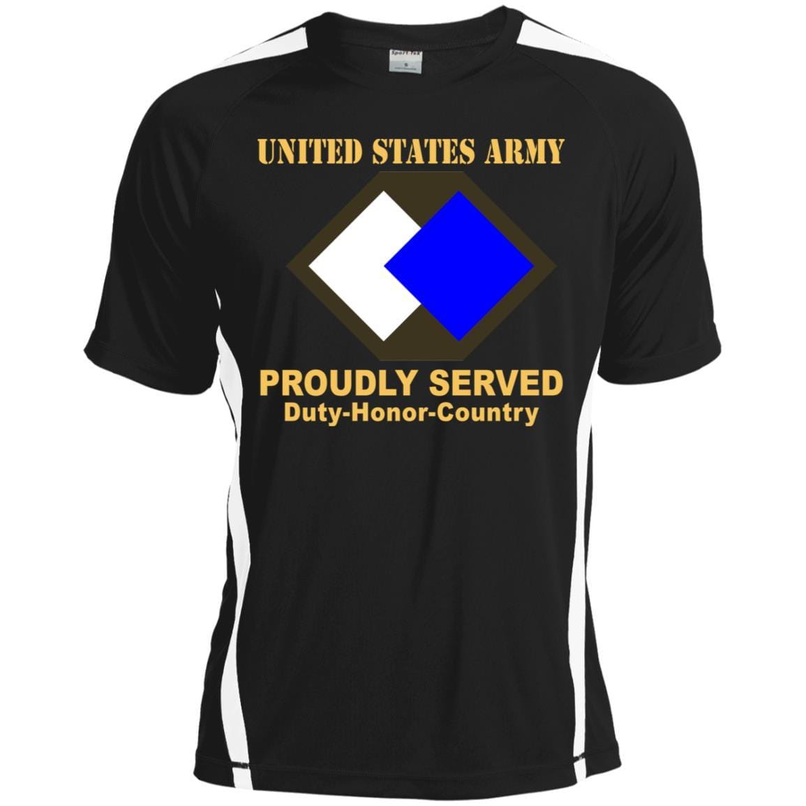 US ARMY 96TH SUSTAINMENT BRIGADE - Proudly Served T-Shirt On Front For Men-TShirt-Army-Veterans Nation