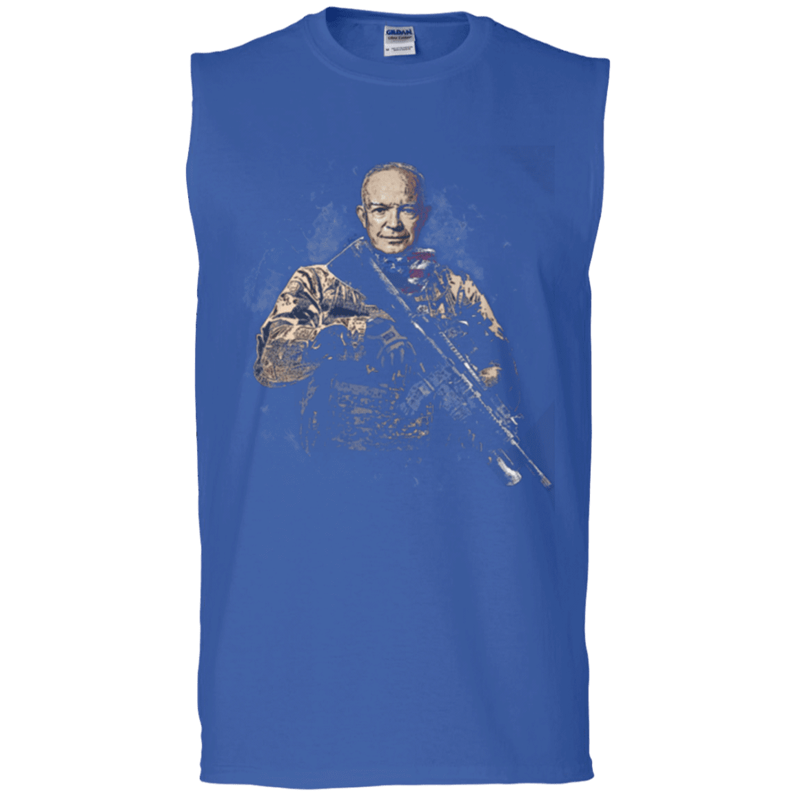 Military T-Shirt "Dwight Eisenhower Soldier Presidents"-TShirt-General-Veterans Nation