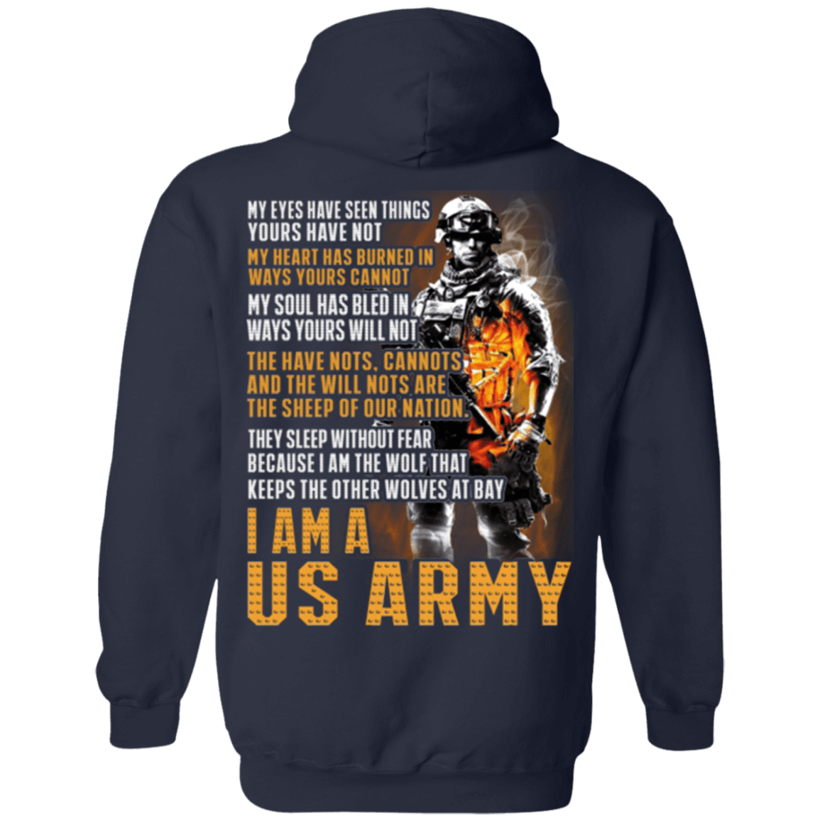 I Am A US ARMY T Shirt-TShirt-Army-Veterans Nation