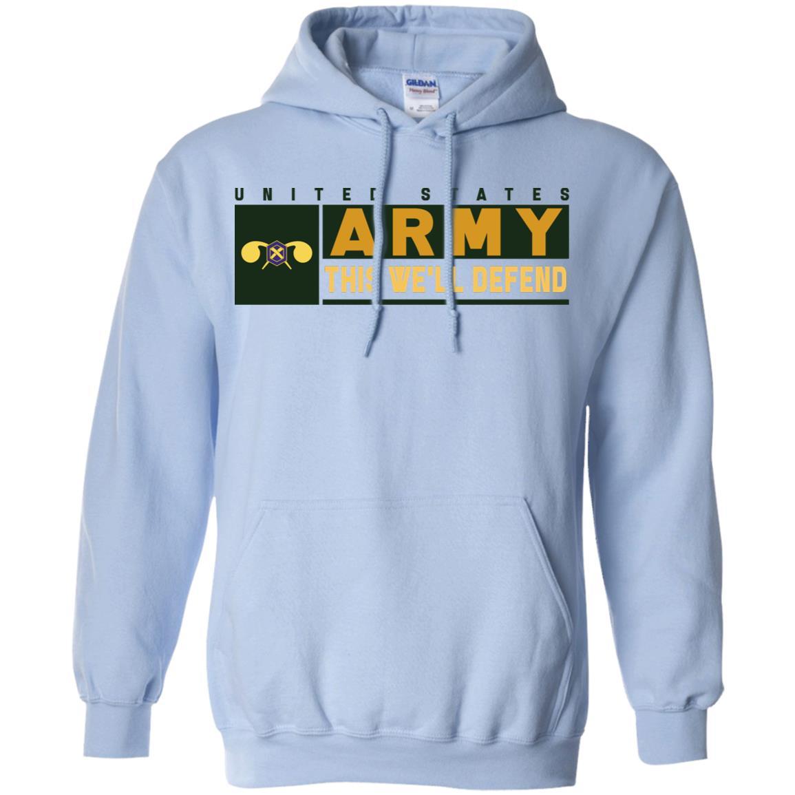 U.S Army Chemical Corps- This We'll Defend T-Shirt On Front For Men-TShirt-Army-Veterans Nation