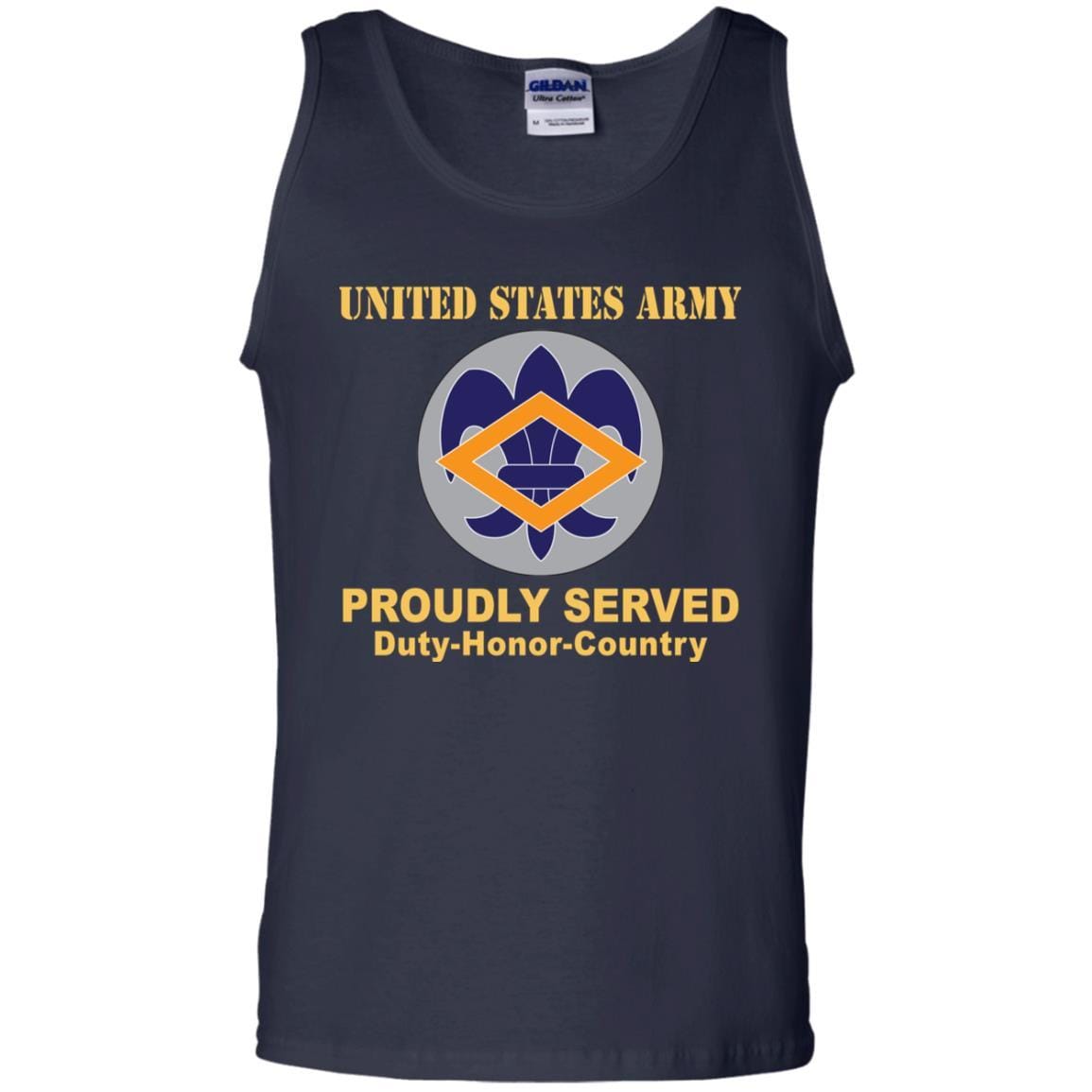 US ARMY 336TH FINANCE CENTER- Proudly Served T-Shirt On Front For Men-TShirt-Army-Veterans Nation