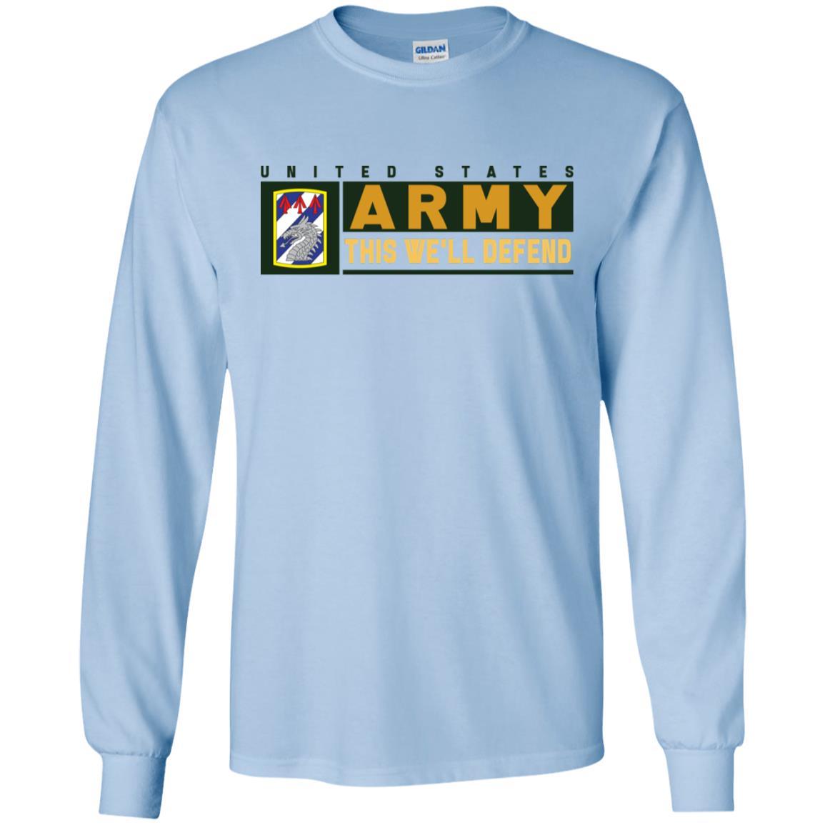 US Army 3RD SUSTAINMENT BRIGADE- This We'll Defend T-Shirt On Front For Men-TShirt-Army-Veterans Nation