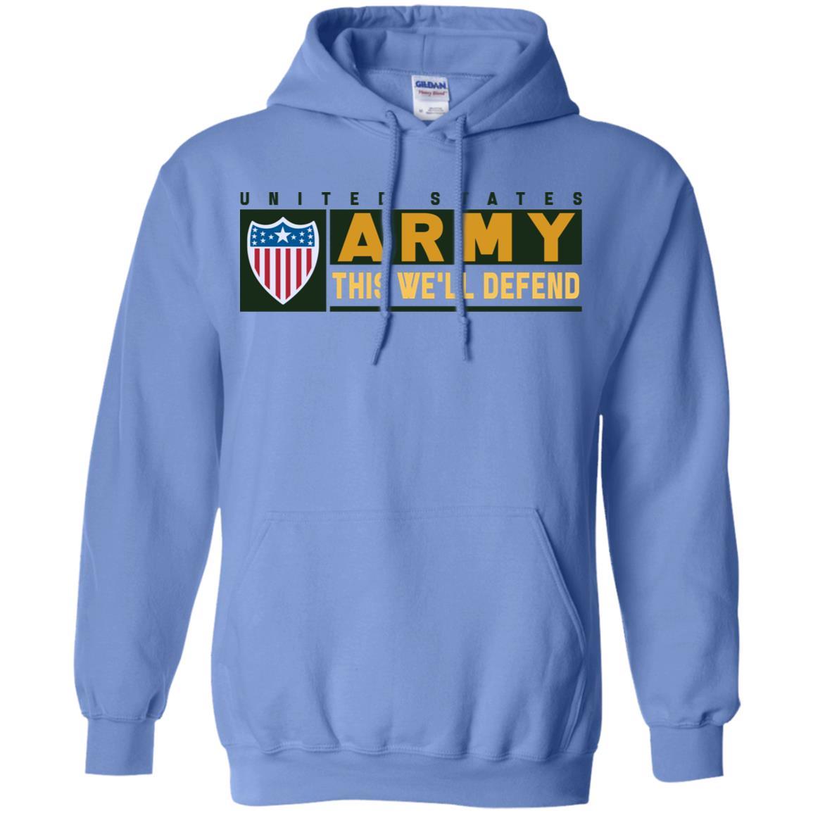 US Army Adjutant General- This We'll Defend T-Shirt On Front For Men-TShirt-Army-Veterans Nation