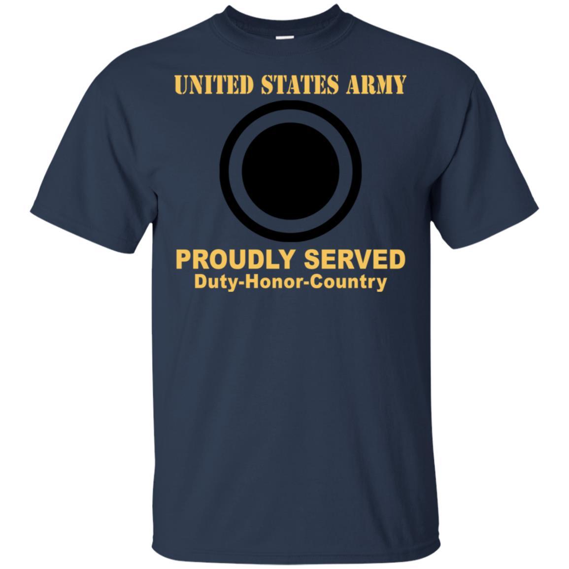 US ARMY I CORPS - Proudly Served T-Shirt On Front For Men-TShirt-Army-Veterans Nation