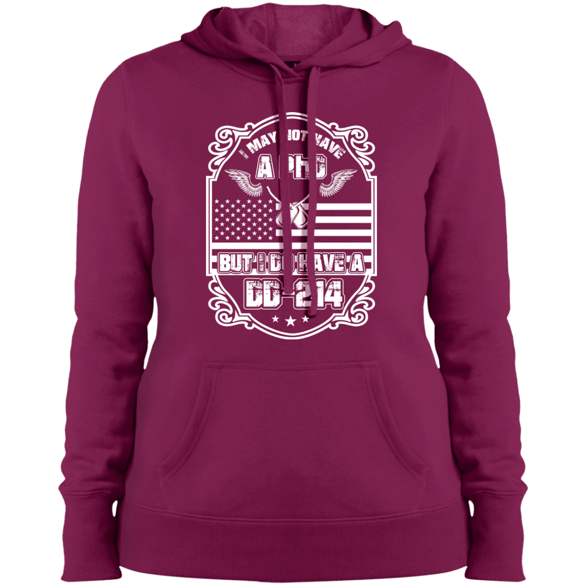 Military T-Shirt "I May Not Have A PhD But I Have DD214"-TShirt-General-Veterans Nation