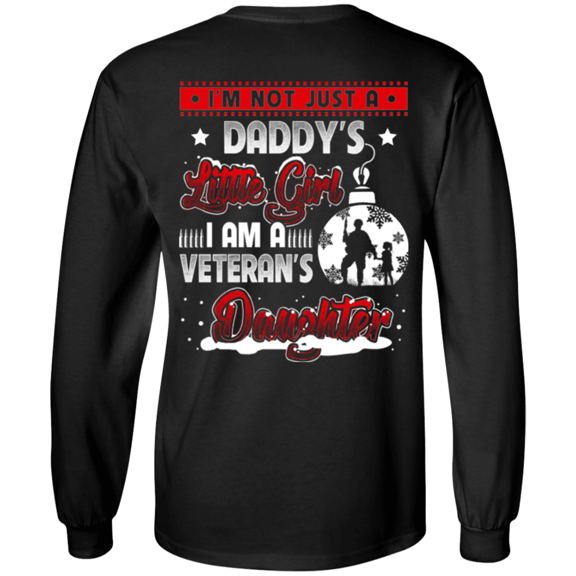 Military T-Shirt "I Am A Veteran's Daughter"-TShirt-General-Veterans Nation
