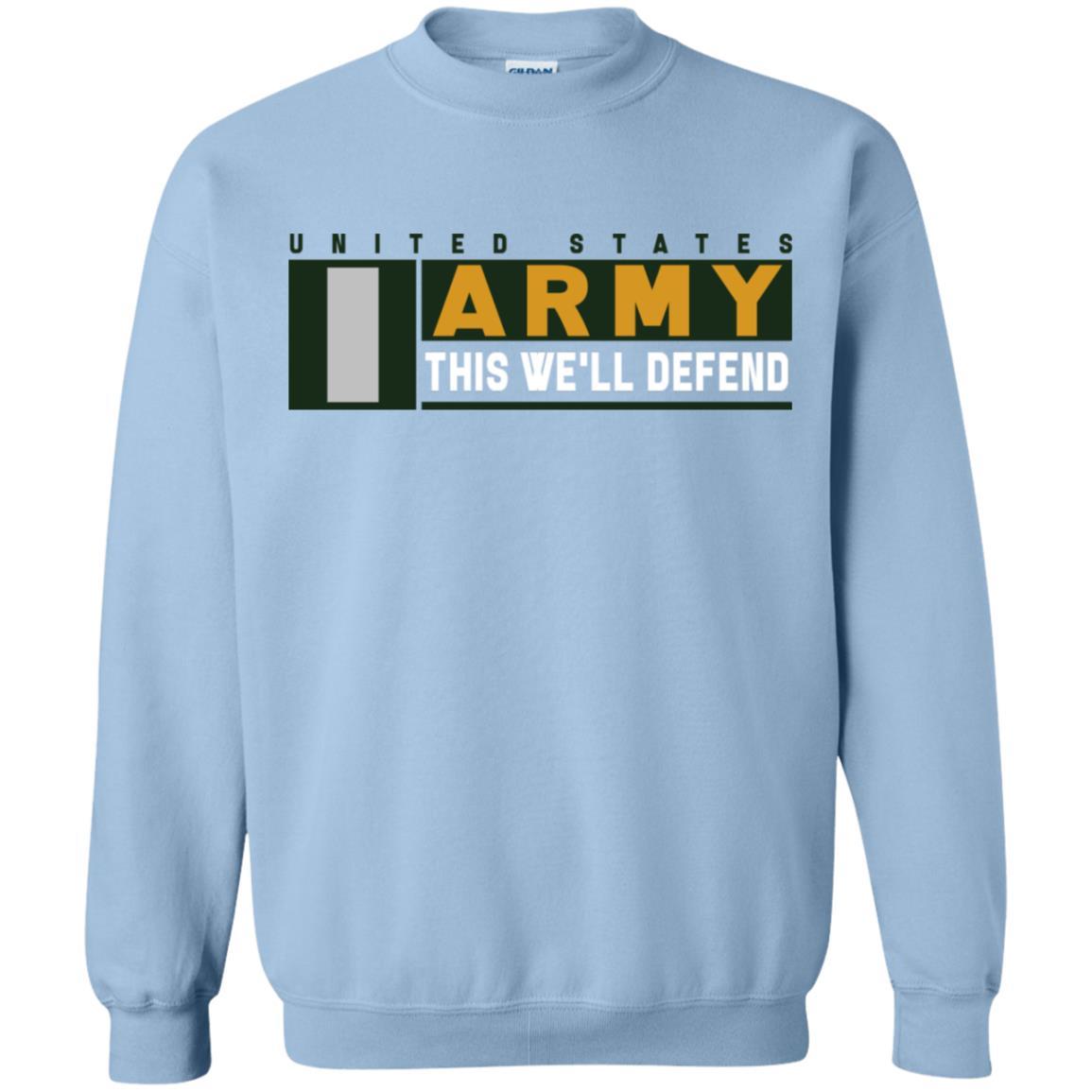US Army O-2 This We Will Defend Long Sleeve - Pullover Hoodie-TShirt-Army-Veterans Nation