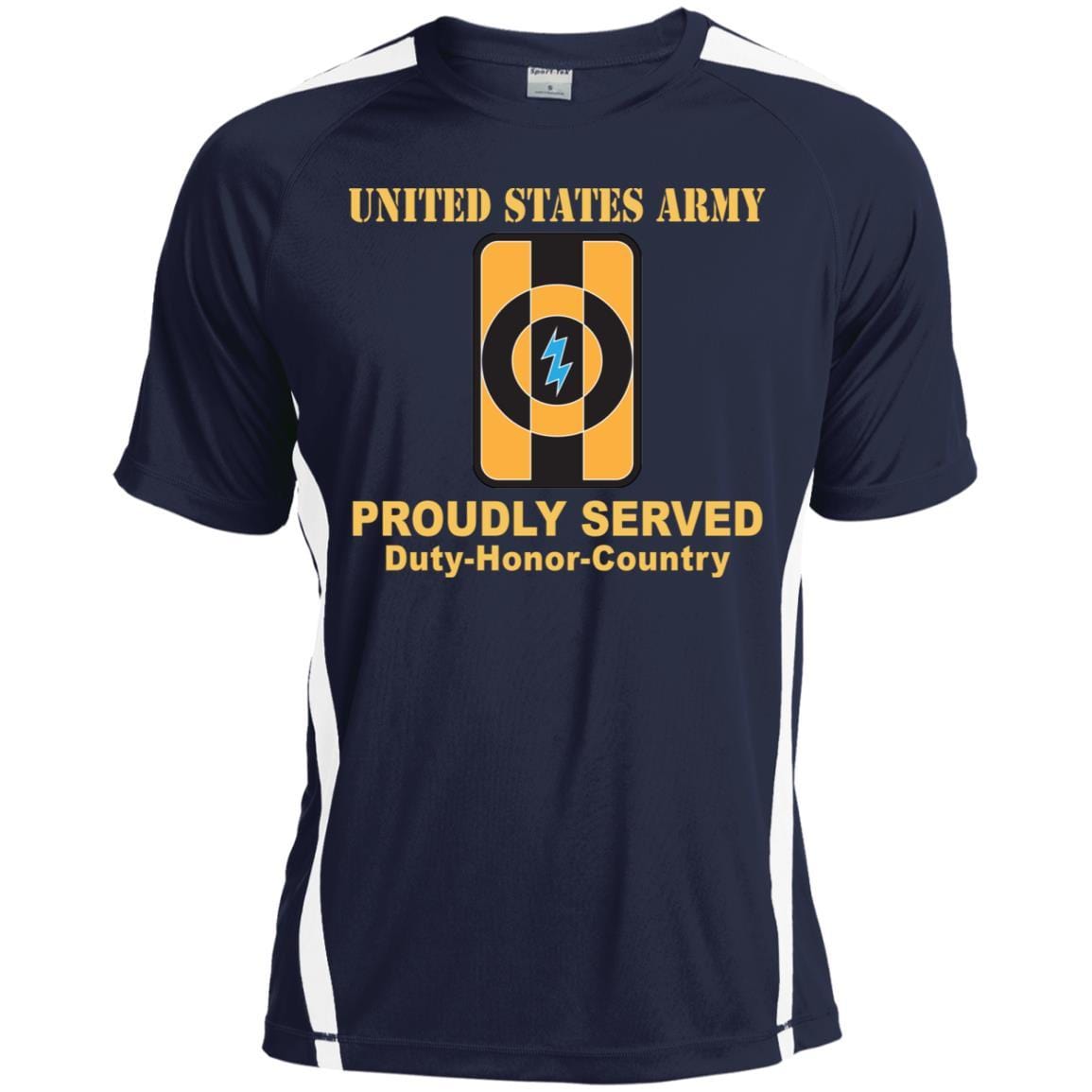 US ARMY 49TH QUARTERMASTER GROUP- Proudly Served T-Shirt On Front For Men-TShirt-Army-Veterans Nation