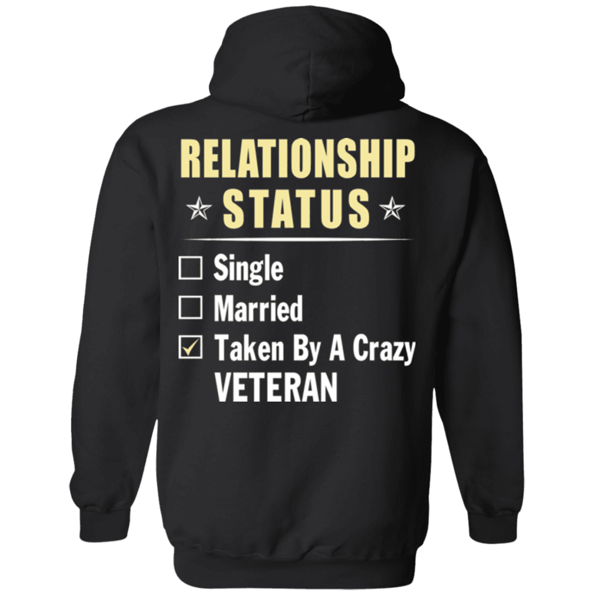 Military T-Shirt "Veteran Relationship Status"-TShirt-General-Veterans Nation