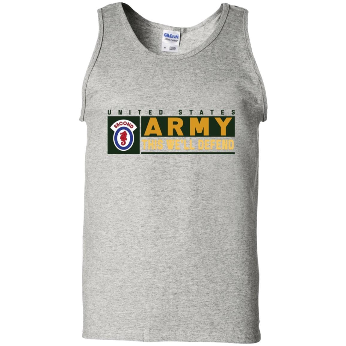 US Army 2ND ENGINEER BRIGADE- This We'll Defend T-Shirt On Front For Men-TShirt-Army-Veterans Nation