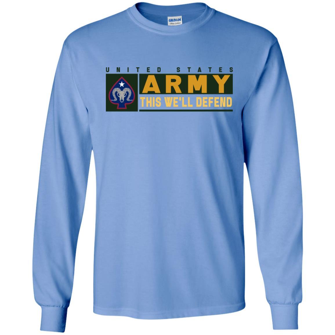 US Army 17TH SUSTAINMENT BRIGADE- This We'll Defend T-Shirt On Front For Men-TShirt-Army-Veterans Nation