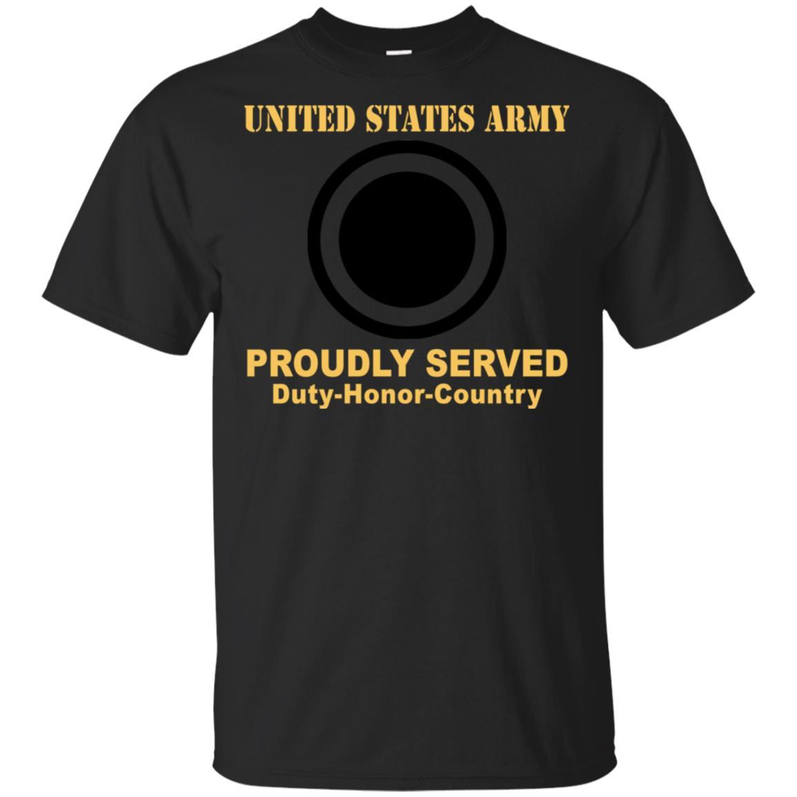 US ARMY I CORPS - Proudly Served T-Shirt On Front For Men-TShirt-Army-Veterans Nation