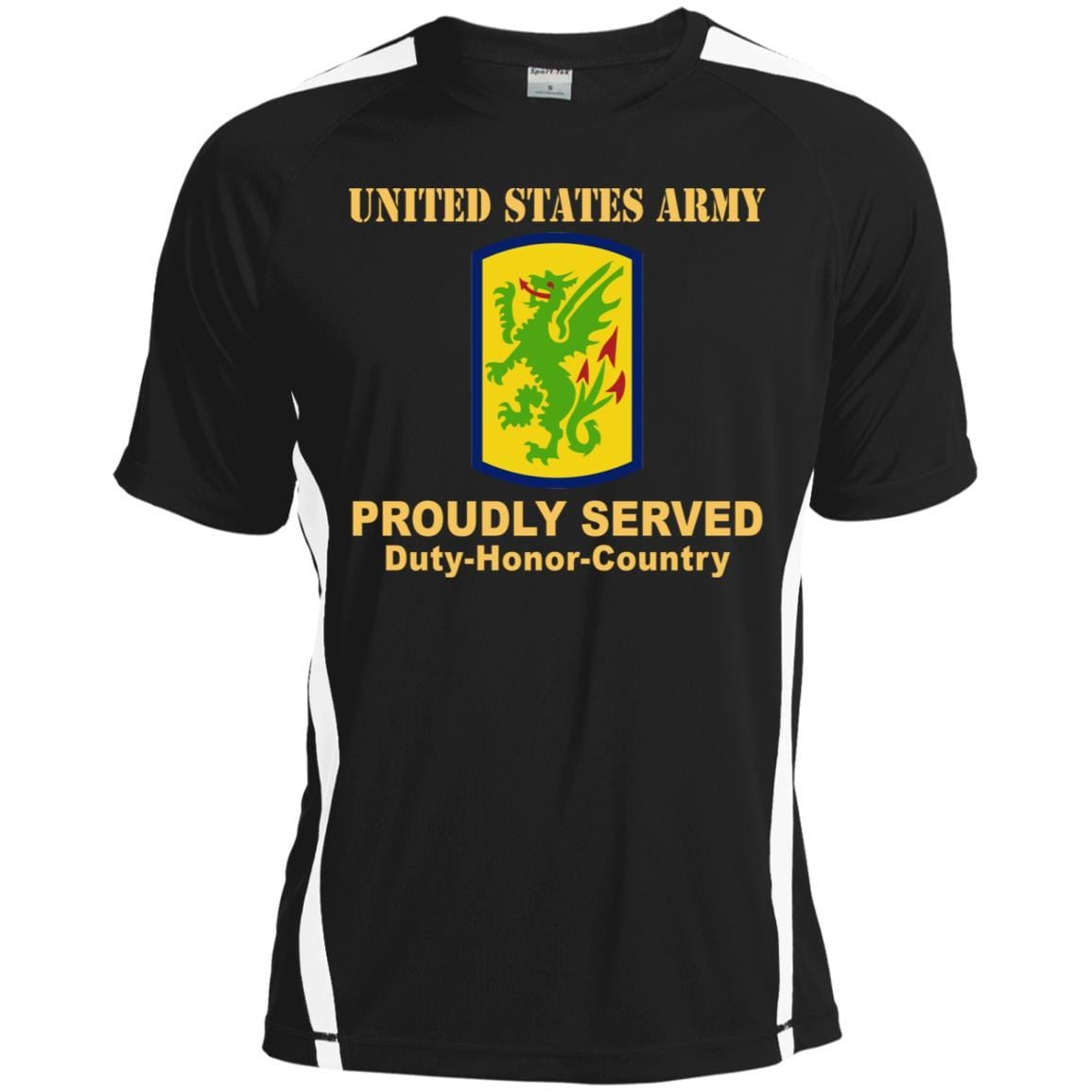 US ARMY 415 CHEMICAL BRIGADE- Proudly Served T-Shirt On Front For Men-TShirt-Army-Veterans Nation