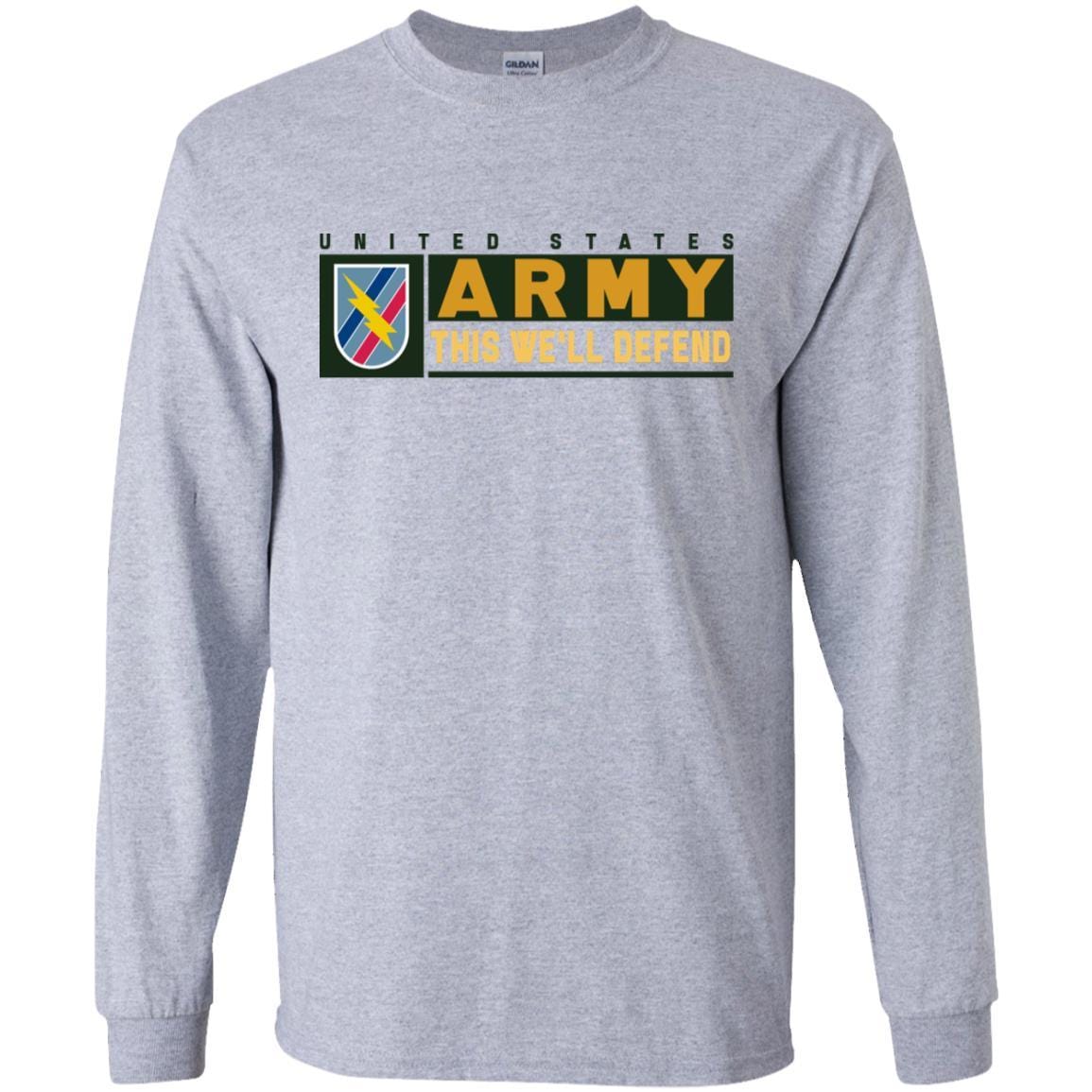US Army 48TH INFANTRY BRIGADE COMBAT TEAM- This We'll Defend T-Shirt On Front For Men-TShirt-Army-Veterans Nation