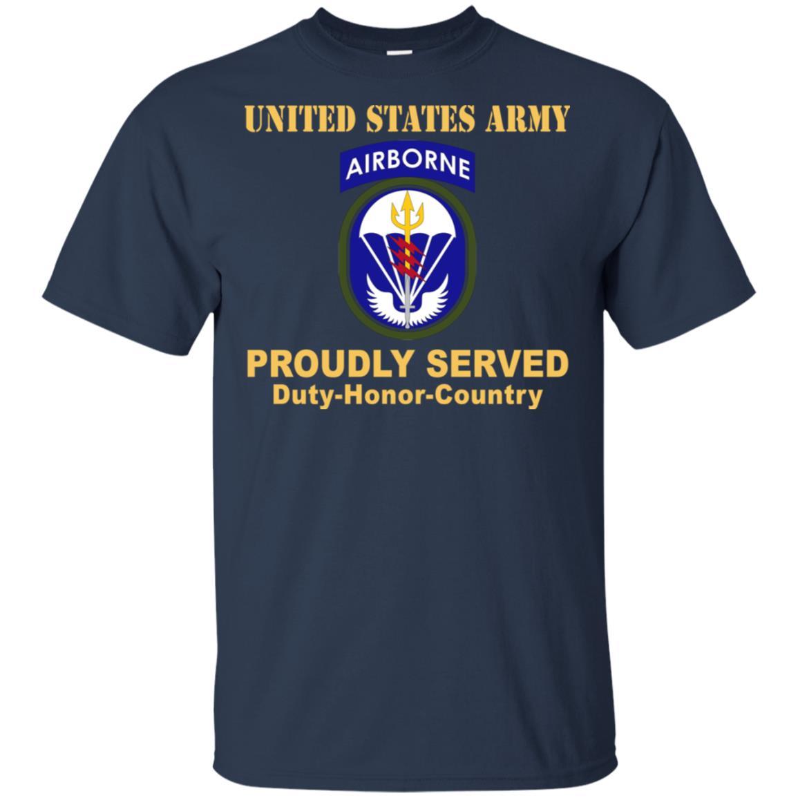 US ARMY SPECIAL OPERATIONS COMMAND SOUTH- Proudly Served T-Shirt On Front For Men-TShirt-Army-Veterans Nation