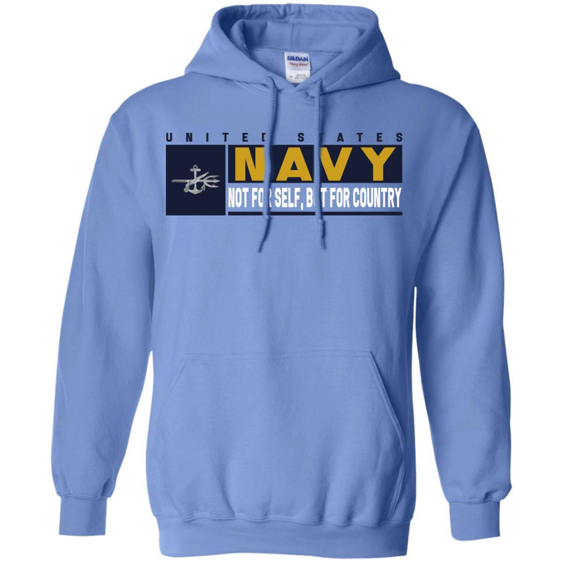 Navy Special Warfare Operator Navy SO- Not for self Long Sleeve - Pullover Hoodie-TShirt-Navy-Veterans Nation