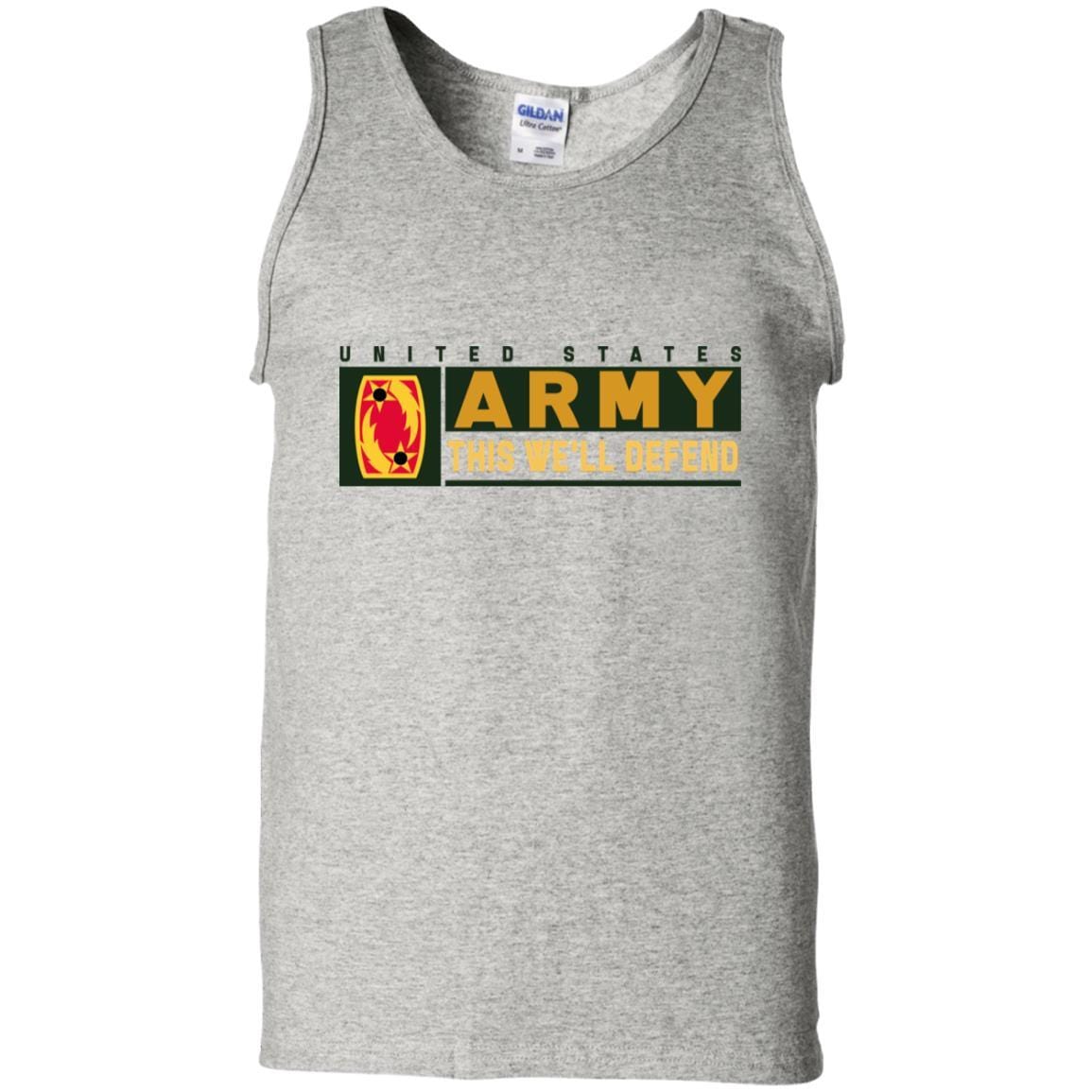 US Army 69TH AIR DEFENSE ARTILLERY- This We'll Defend T-Shirt On Front For Men-TShirt-Army-Veterans Nation