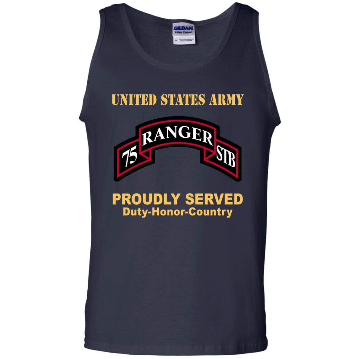 US ARMY 75TH RANGER REGIMENT SPECIALITY TROOPS BATTALION - Proudly Served T-Shirt On Front For Men-TShirt-Army-Veterans Nation