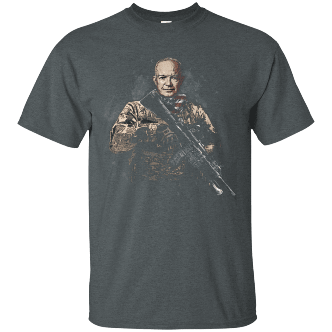 Military T-Shirt "Dwight Eisenhower Soldier Presidents"-TShirt-General-Veterans Nation