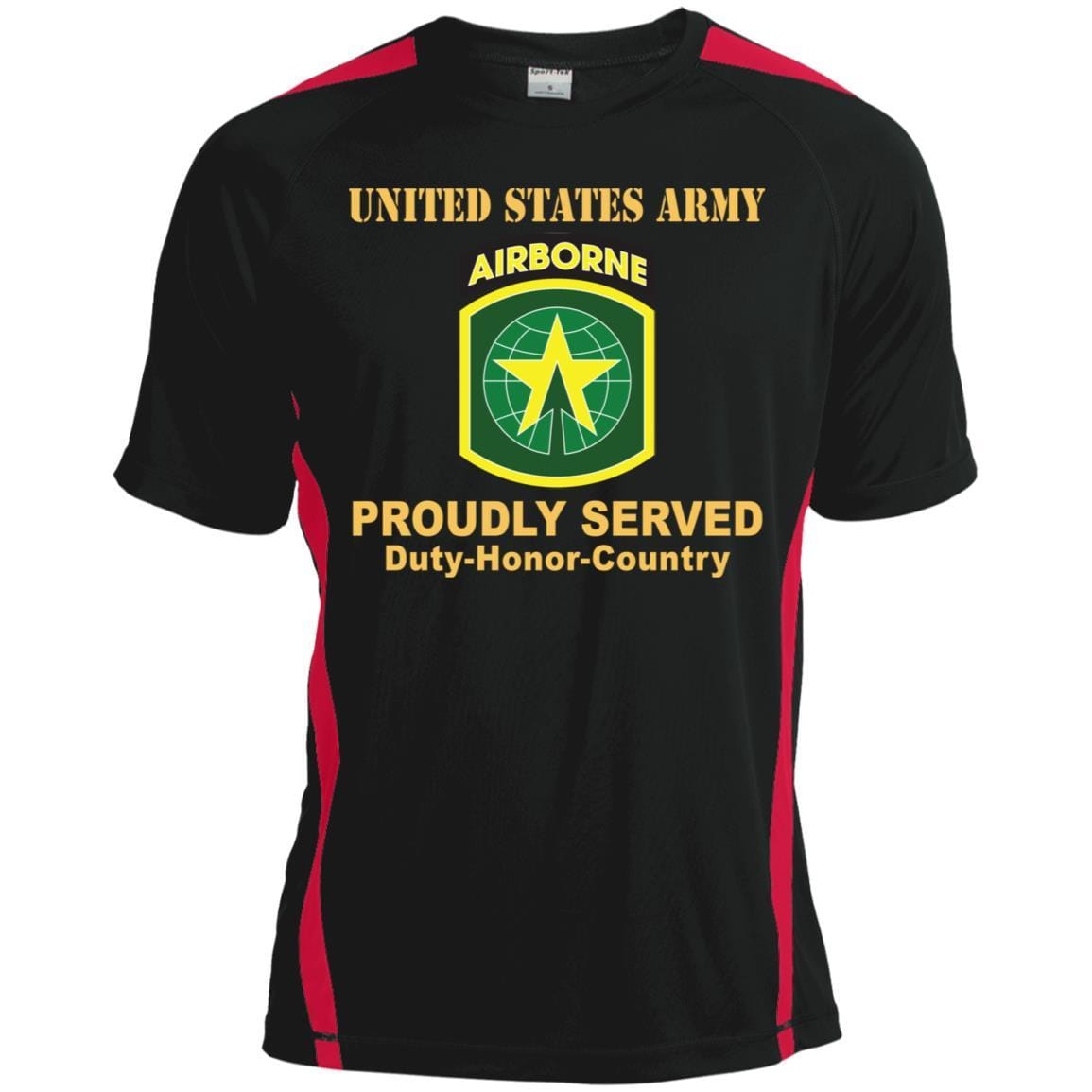 US ARMY 16TH MILITARY POLICE BRIGADE- Proudly Served T-Shirt On Front For Men-TShirt-Army-Veterans Nation