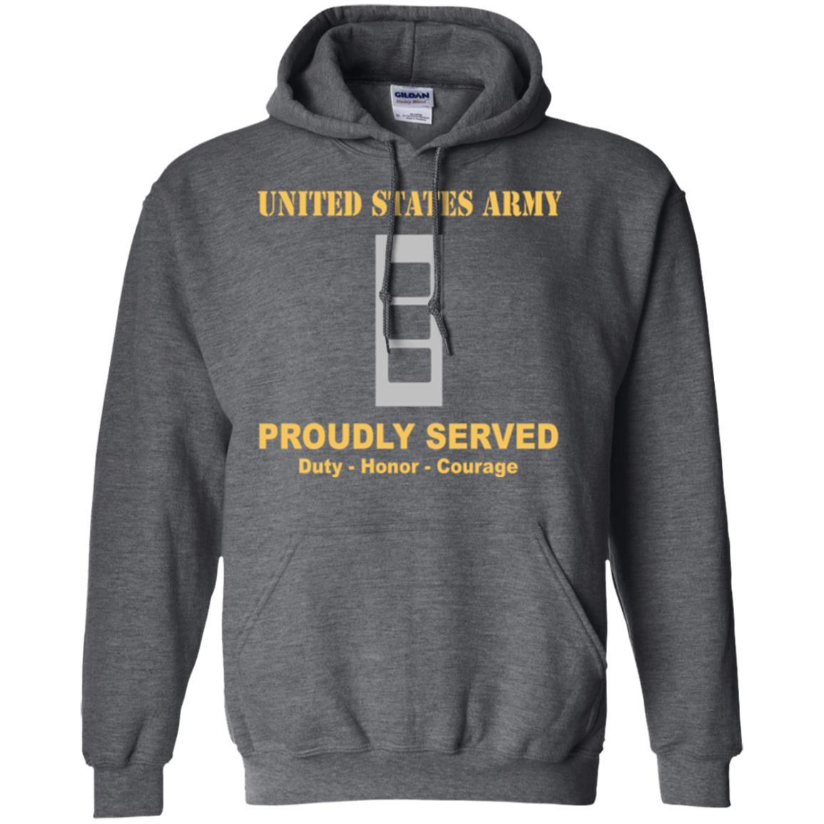US Army W-3 Chief Warrant Officer 3 W3 CW3 Warrant Officer Ranks Men Front Shirt US Army Rank-TShirt-Army-Veterans Nation