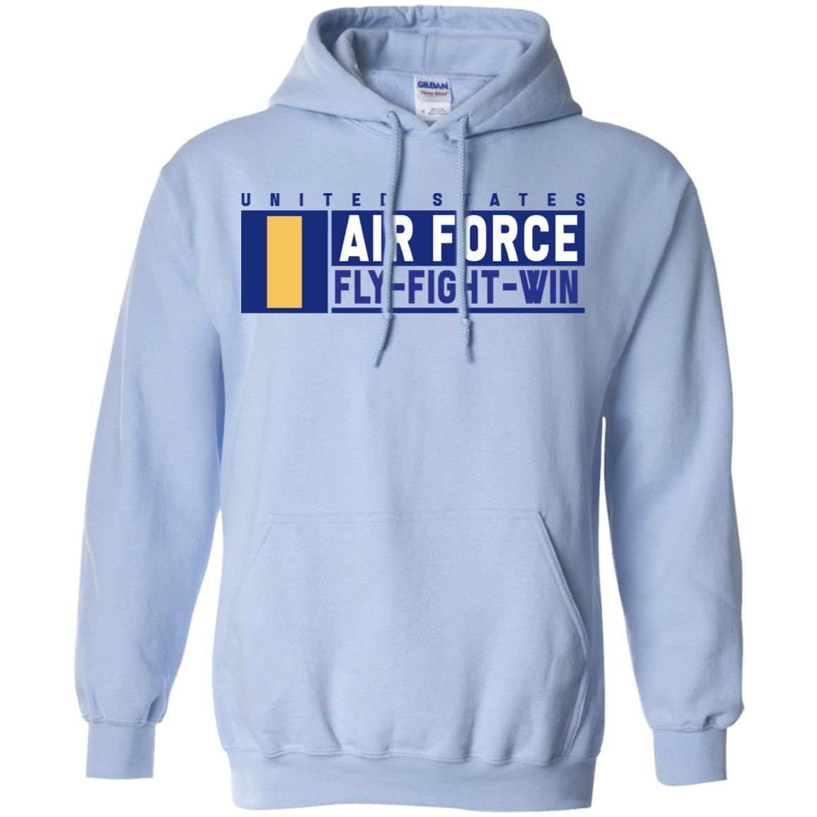 US Air Force O-1 Second Lieutenant Fly - Fight - Win Long Sleeve - Pullover Hoodie-TShirt-USAF-Veterans Nation