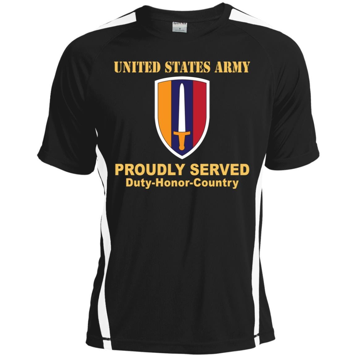 U.S. ARMY VIETNAM- Proudly Served T-Shirt On Front For Men-TShirt-Army-Veterans Nation
