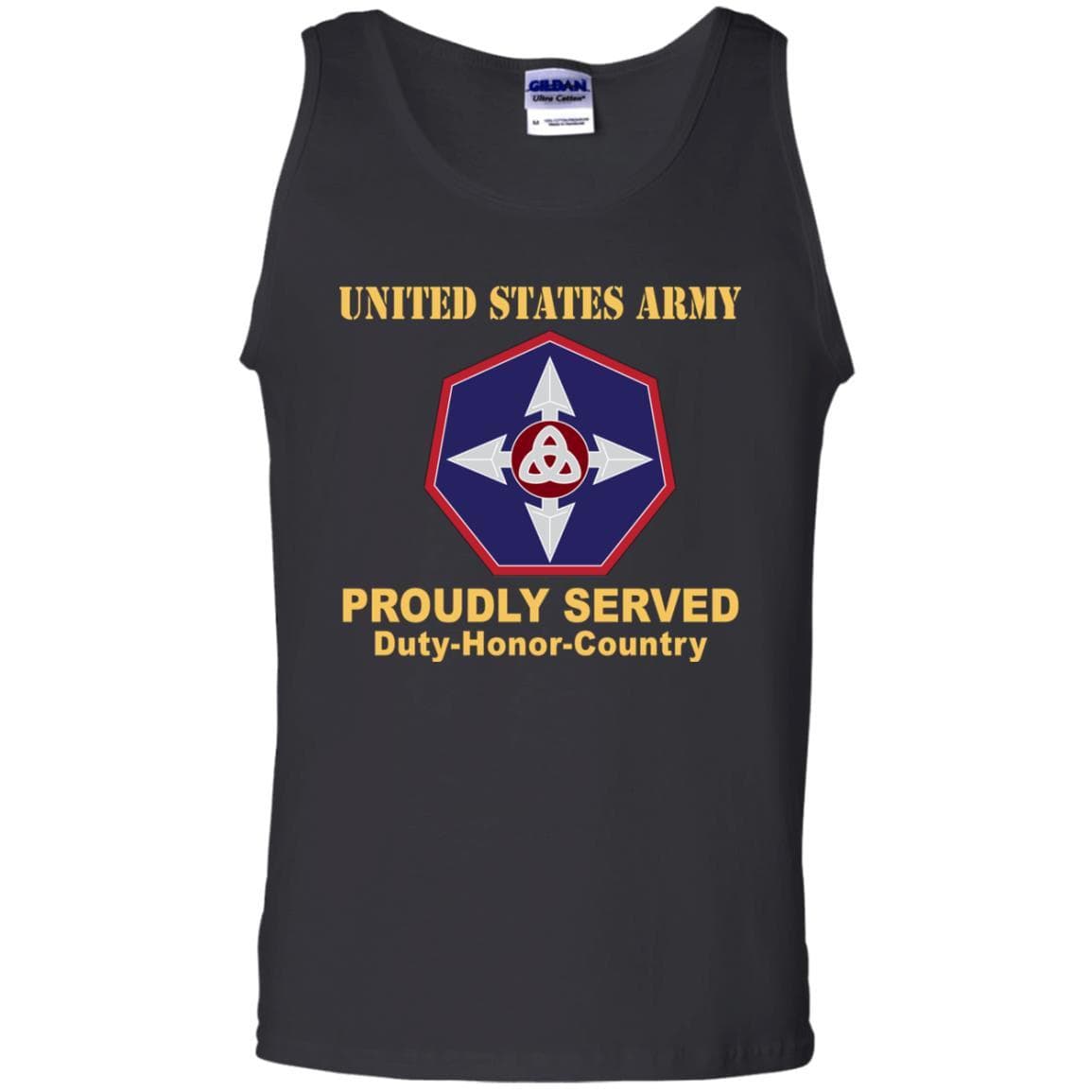 US ARMY 364TH EXPEDITIONARY SUSTAINMENT COMMAND- Proudly Served T-Shirt On Front For Men-TShirt-Army-Veterans Nation