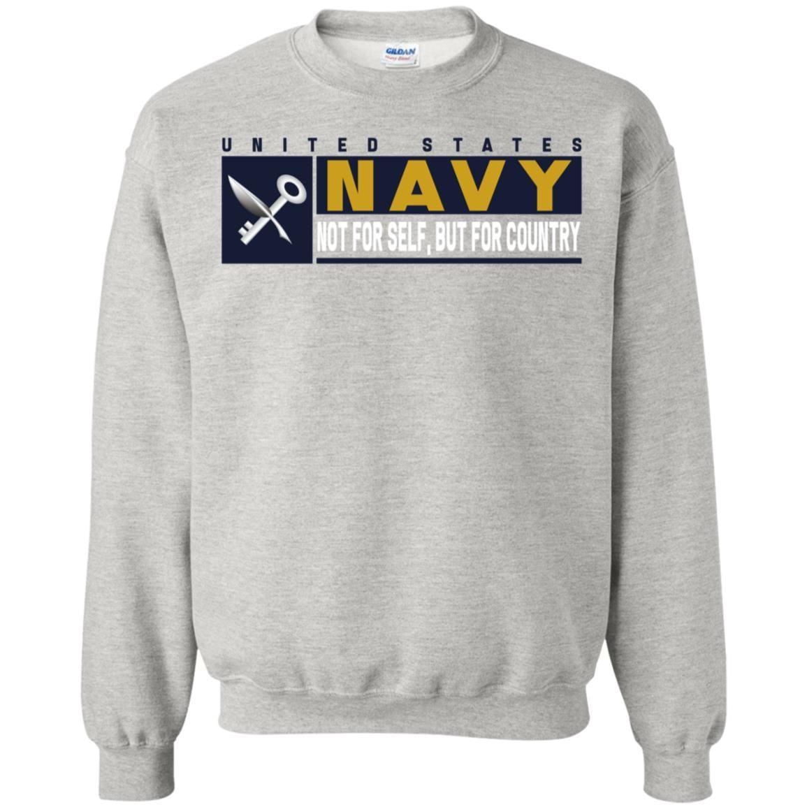 Navy Ship's Serviceman Navy SH- Not for self Long Sleeve - Pullover Hoodie-TShirt-Navy-Veterans Nation