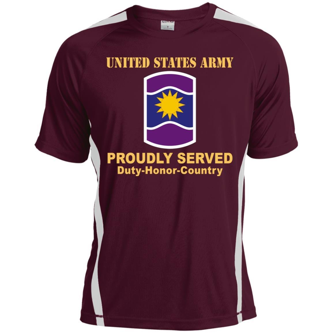 US ARMY 361 CIVIL AFFAIRS BRIGADE- Proudly Served T-Shirt On Front For Men-TShirt-Army-Veterans Nation