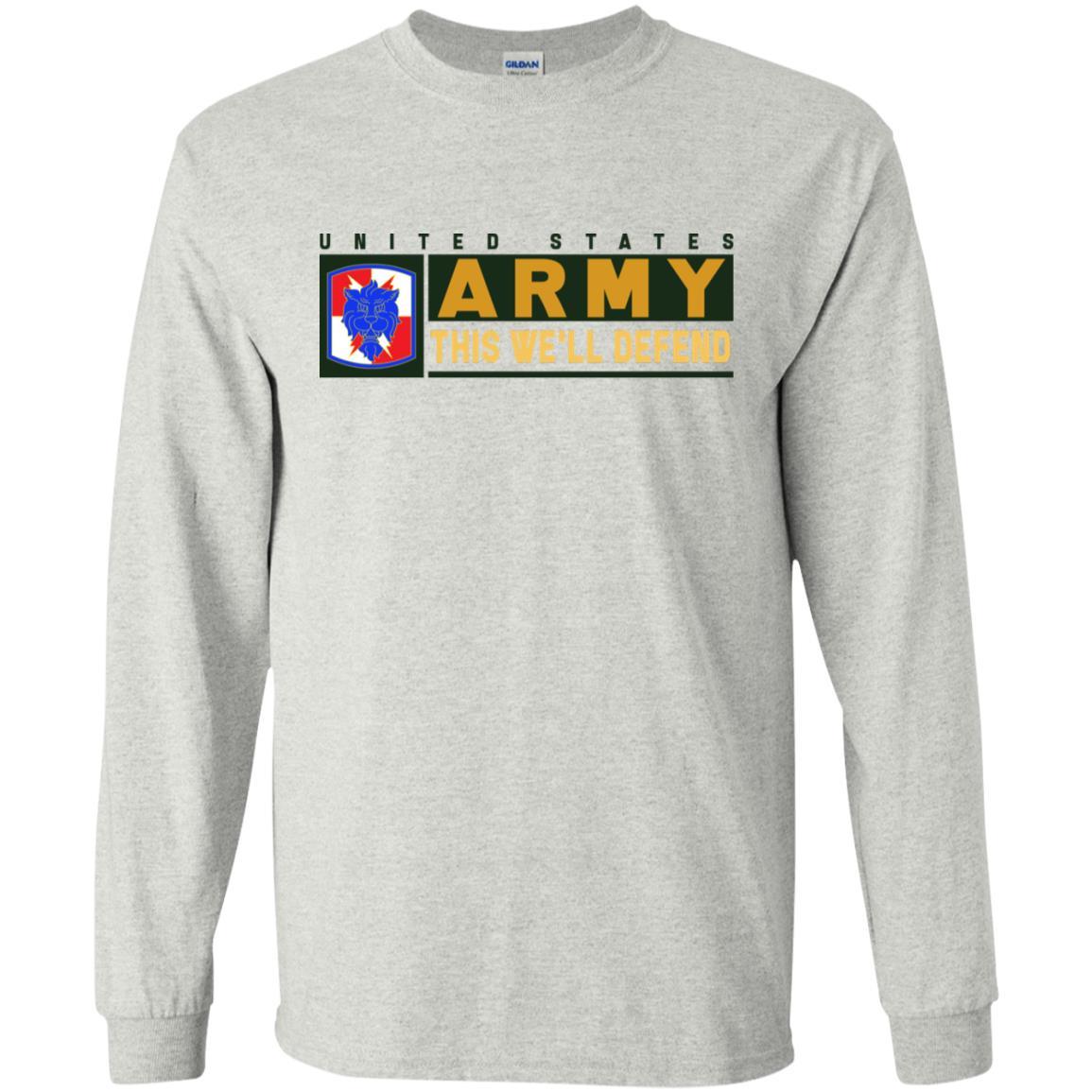 US Army 35TH SIGNAL BRIGADE (NO TAB)- This We'll Defend T-Shirt On Front For Men-TShirt-Army-Veterans Nation