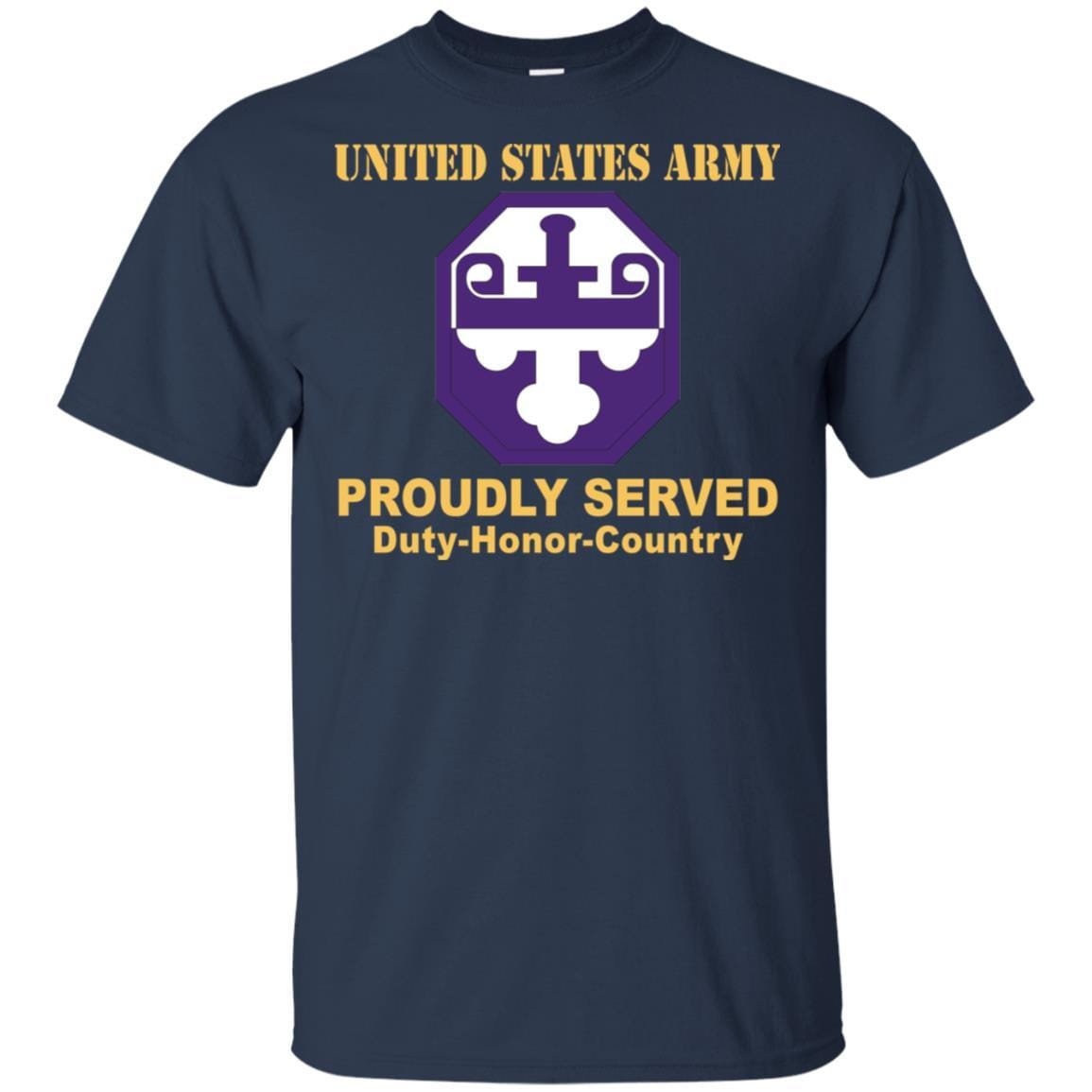 US ARMY 352 CIVIL AFFAIRS COMMAND- Proudly Served T-Shirt On Front For Men-TShirt-Army-Veterans Nation