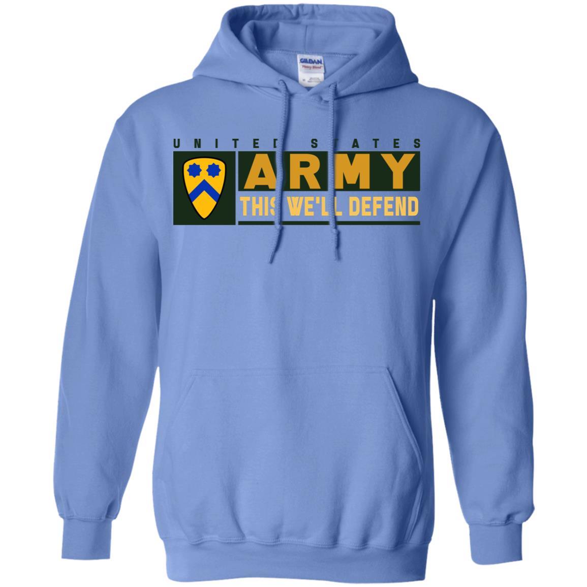 US Army 2nd Cavalry Division- This We'll Defend T-Shirt On Front For Men-TShirt-Army-Veterans Nation