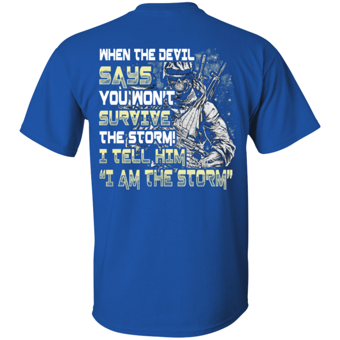 Military T-Shirt "Veteran - I Am The Storm"-TShirt-General-Veterans Nation