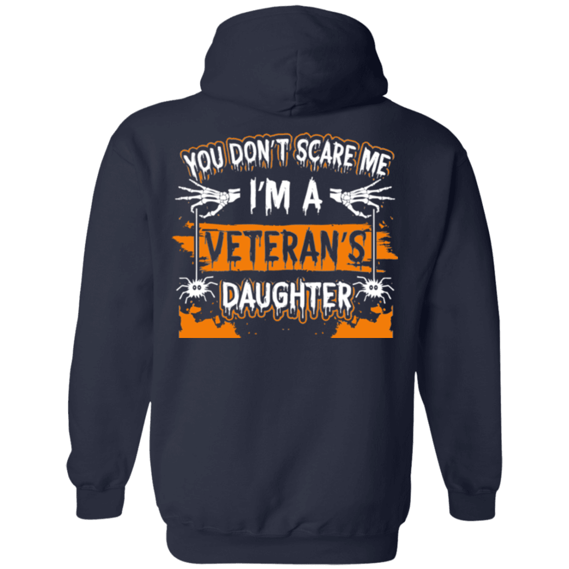 Military T-Shirt "Don't Scare Me I'm A Veteran's Daughter"-TShirt-General-Veterans Nation