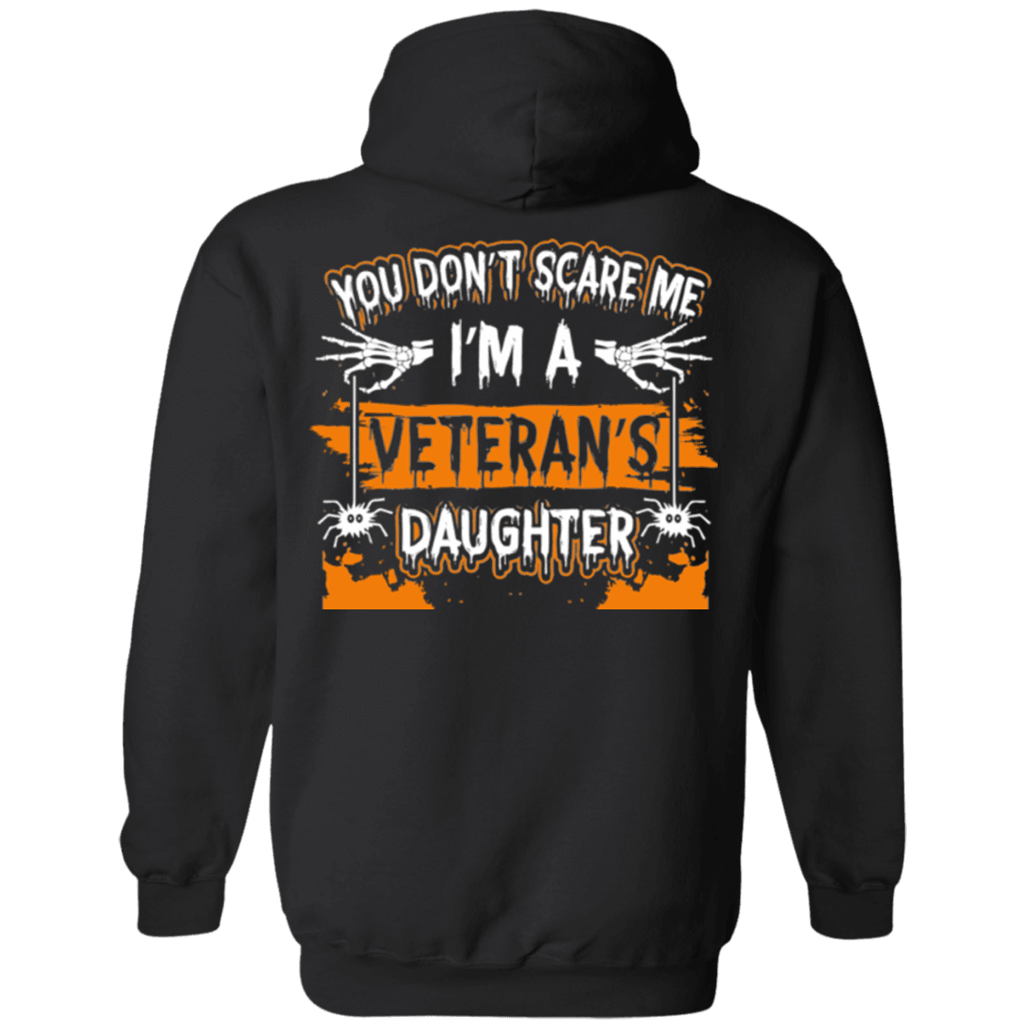 Military T-Shirt "Don't Scare Me I'm A Veteran's Daughter"-TShirt-General-Veterans Nation
