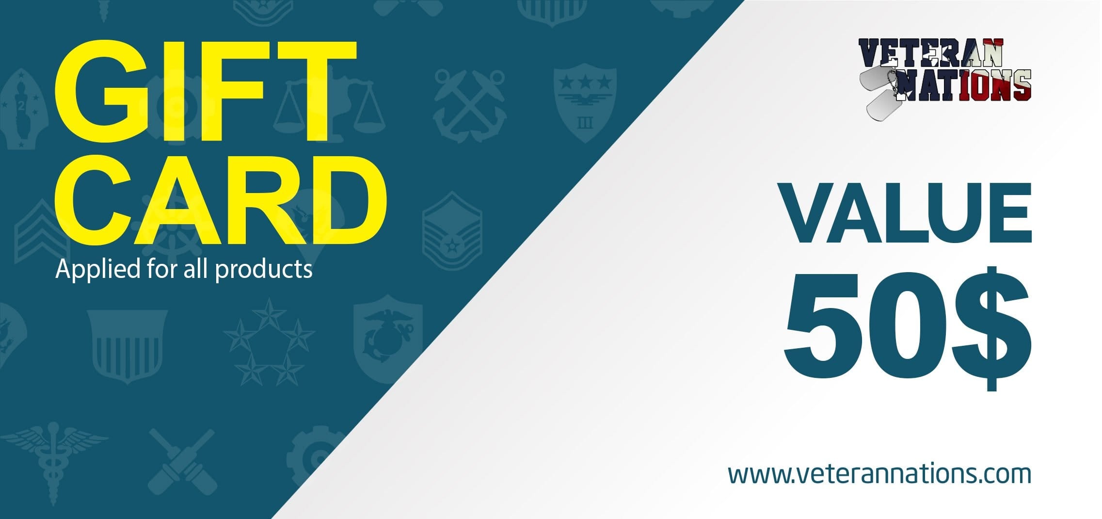 Veteran Nations Gift Cards-Gift Card-Veterans Nation